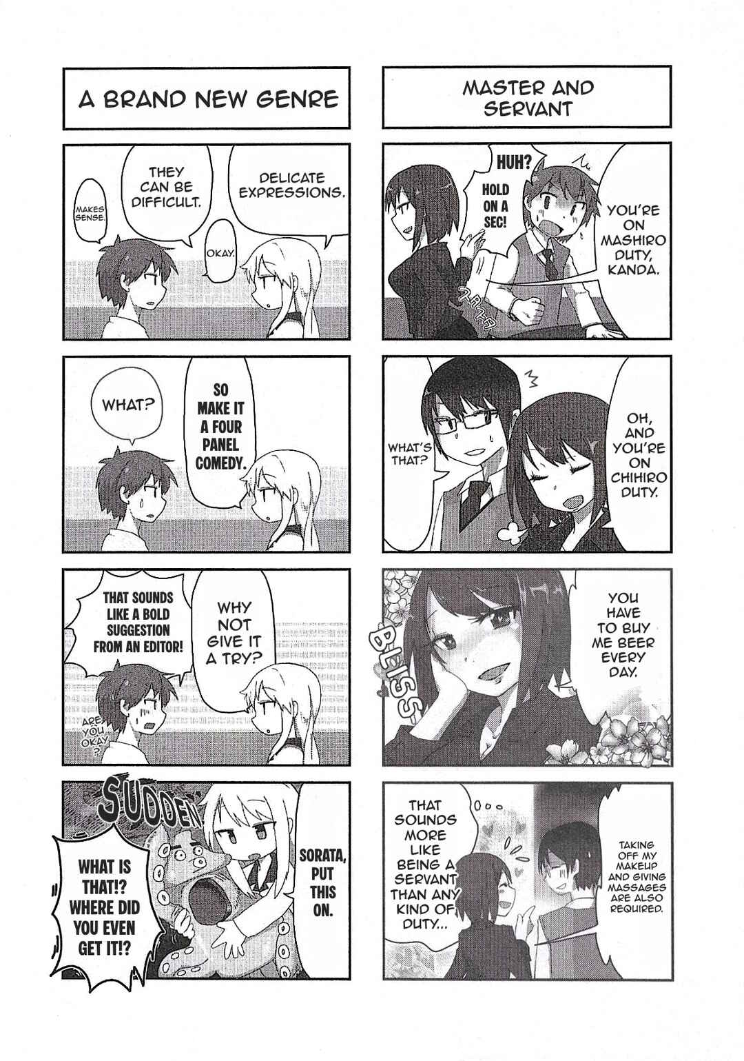 4-Koma Koushiki Anthology: Sakurasou no Pet na Kanojo Chapter 7 - Page 4