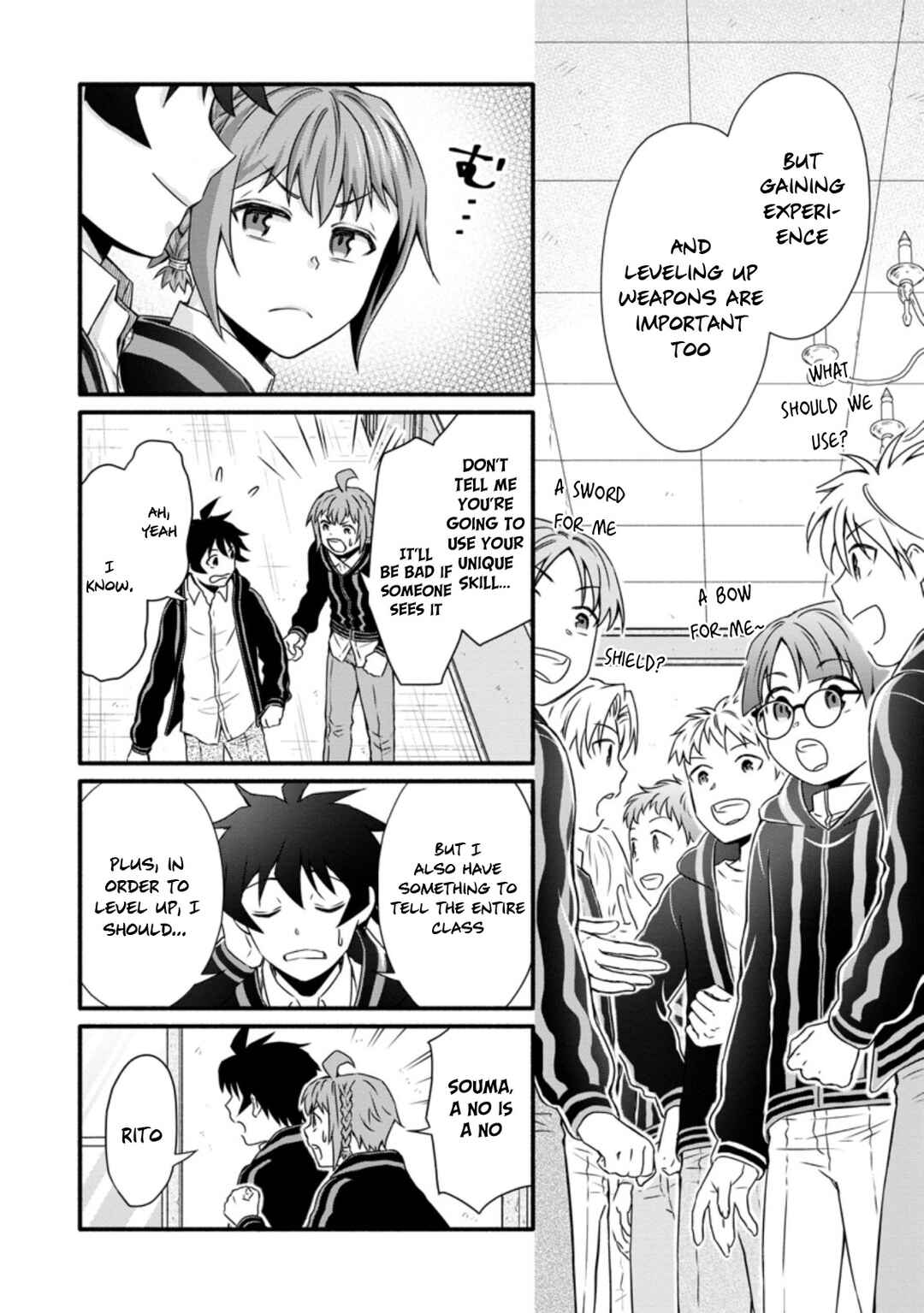 Gakuen Kishi no Level Up! Level 1000 Koe no Tenseisha, Ochikobore Class ni Nyuugaku. Soshite, Chapter 19 - Page 3