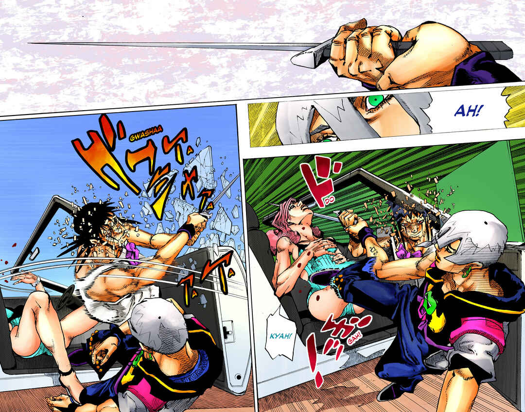 JoJo no Kimyou na Bouken Dai-9-bu: The JOJOLands Color-ban Chapter 11 - Page 14