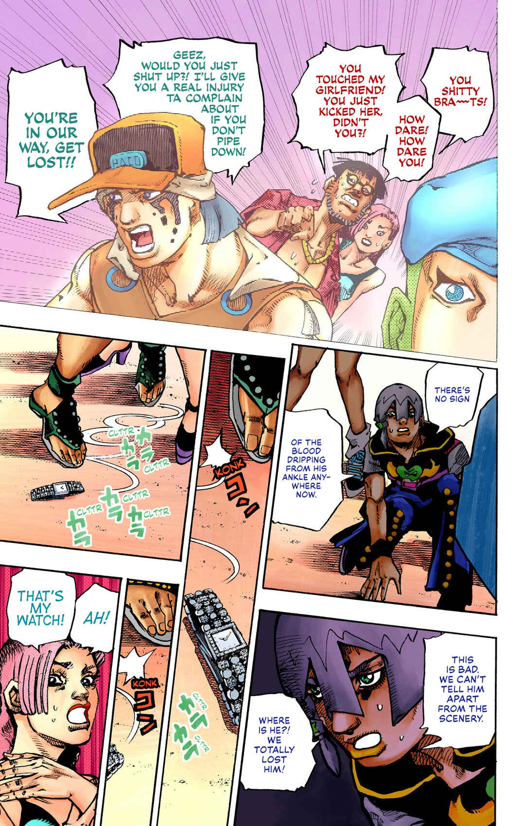 JoJo no Kimyou na Bouken Dai-9-bu: The JOJOLands Color-ban Chapter 11 - Page 17