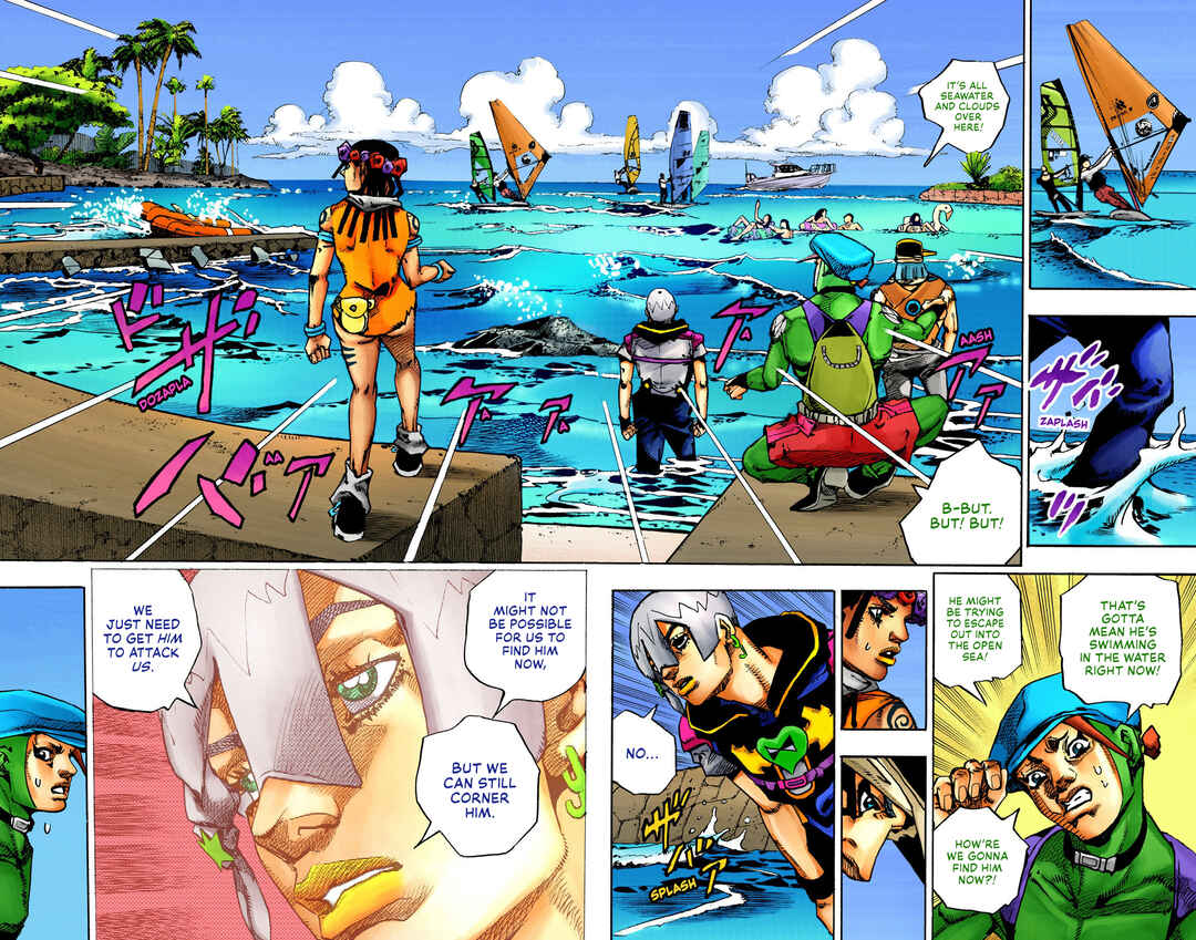 JoJo no Kimyou na Bouken Dai-9-bu: The JOJOLands Color-ban Chapter 11 - Page 22