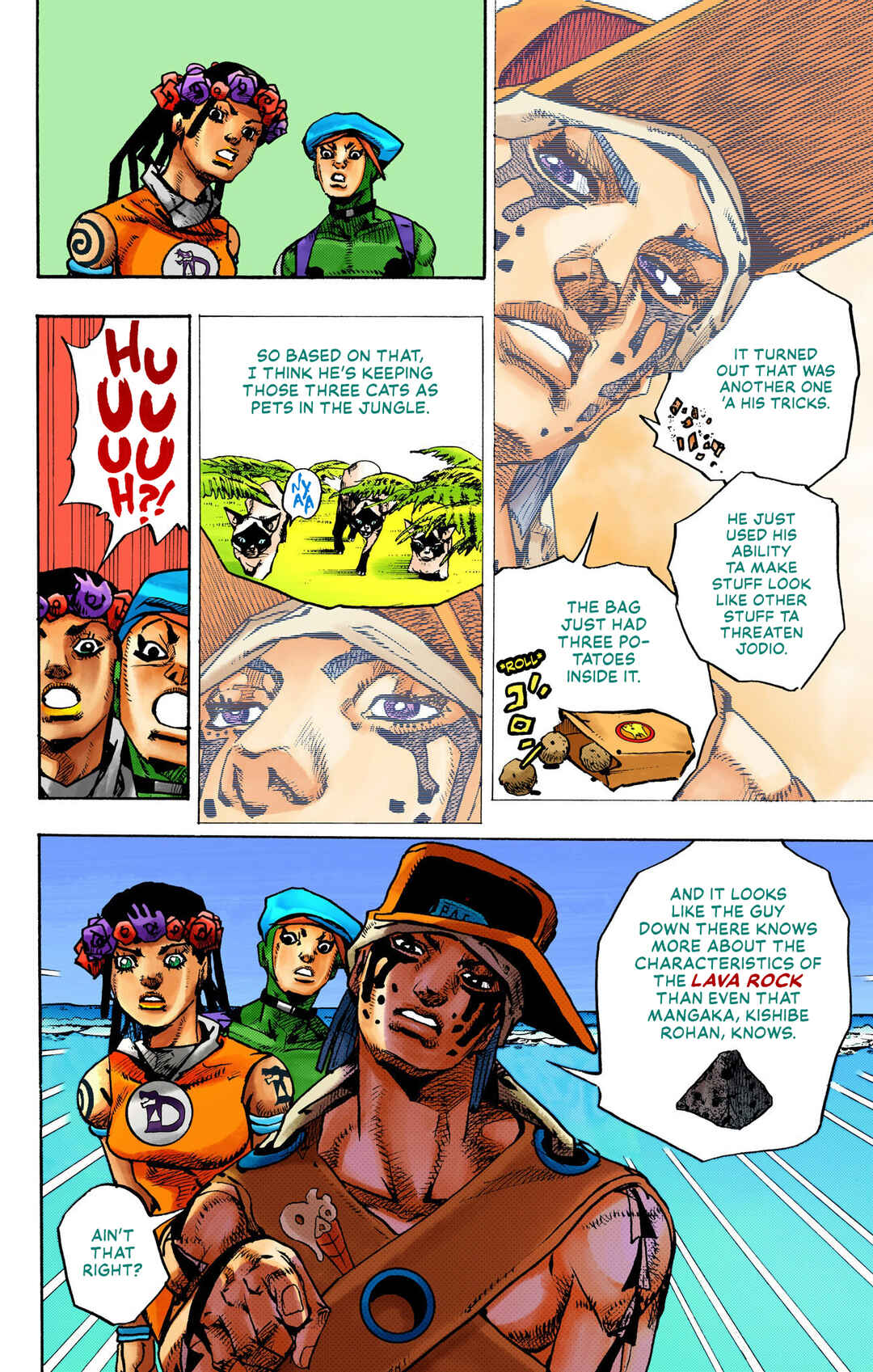 JoJo no Kimyou na Bouken Dai-9-bu: The JOJOLands Color-ban Chapter 11 - Page 37