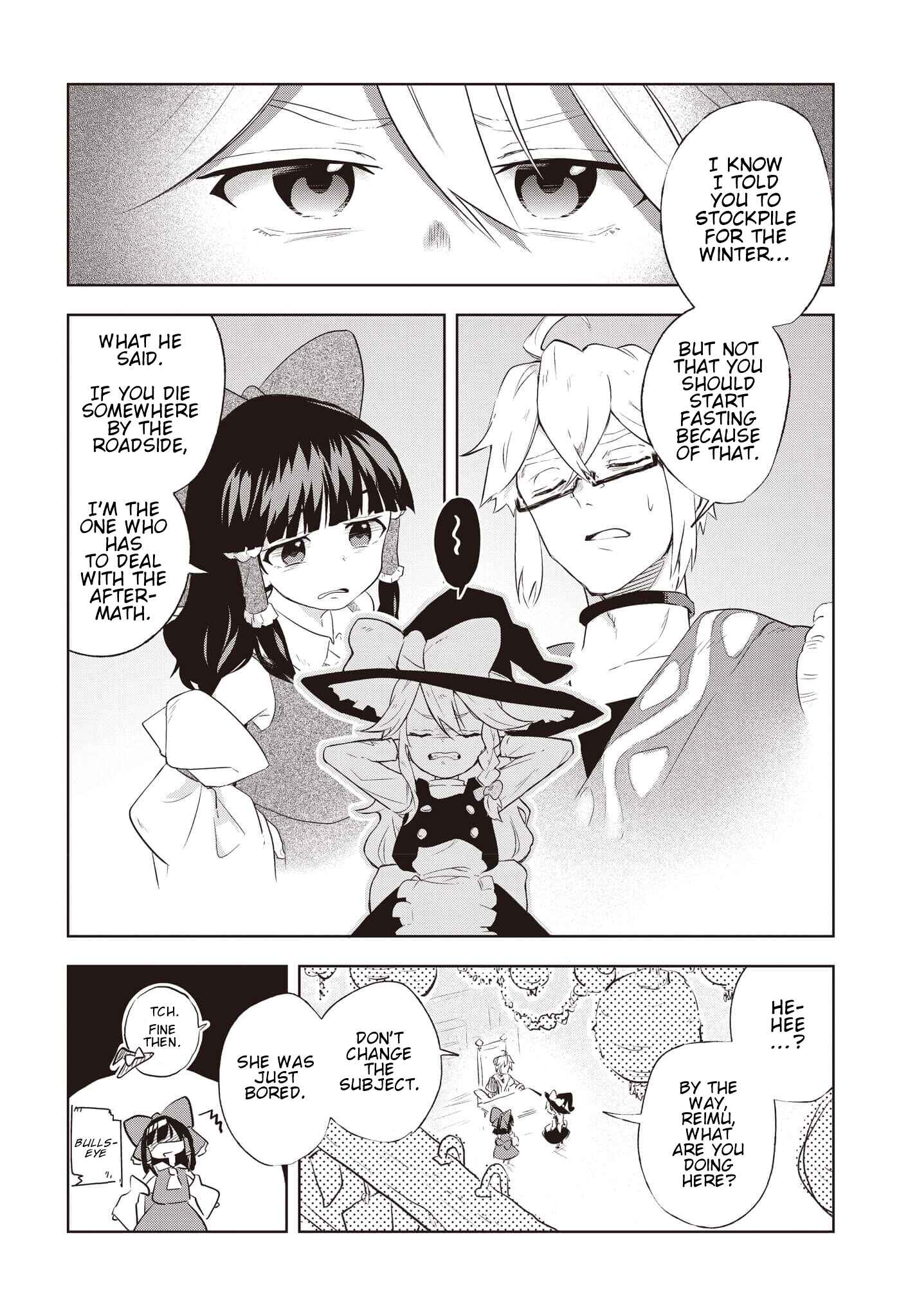 Touhou Project Niji Sousaku Series - Harapeko Marisa no Shiawase Gohan Chapter 1 - Page 3