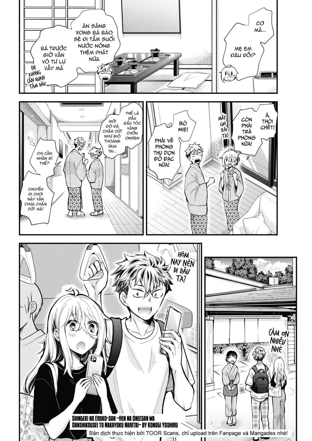 Shingeki no Eroko-san: Hen na Oneesan wa Danshi Kousei to Nakayoku Naritai Chapter 54 - Page 10