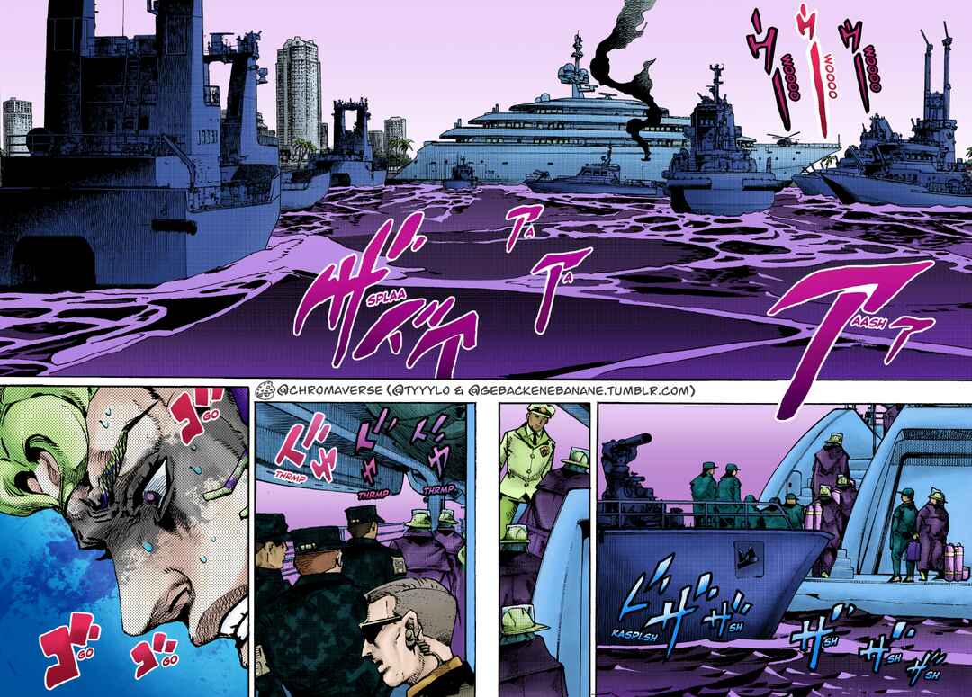 JoJo's Bizarre Adventure Part 9 - The JOJOLands (Fan-Colored) Chapter 26 - Page 14