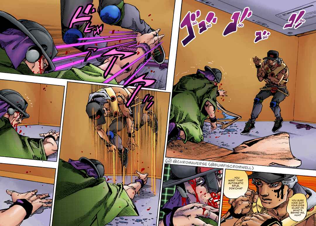 JoJo's Bizarre Adventure Part 9 - The JOJOLands (Fan-Colored) Chapter 26 - Page 24