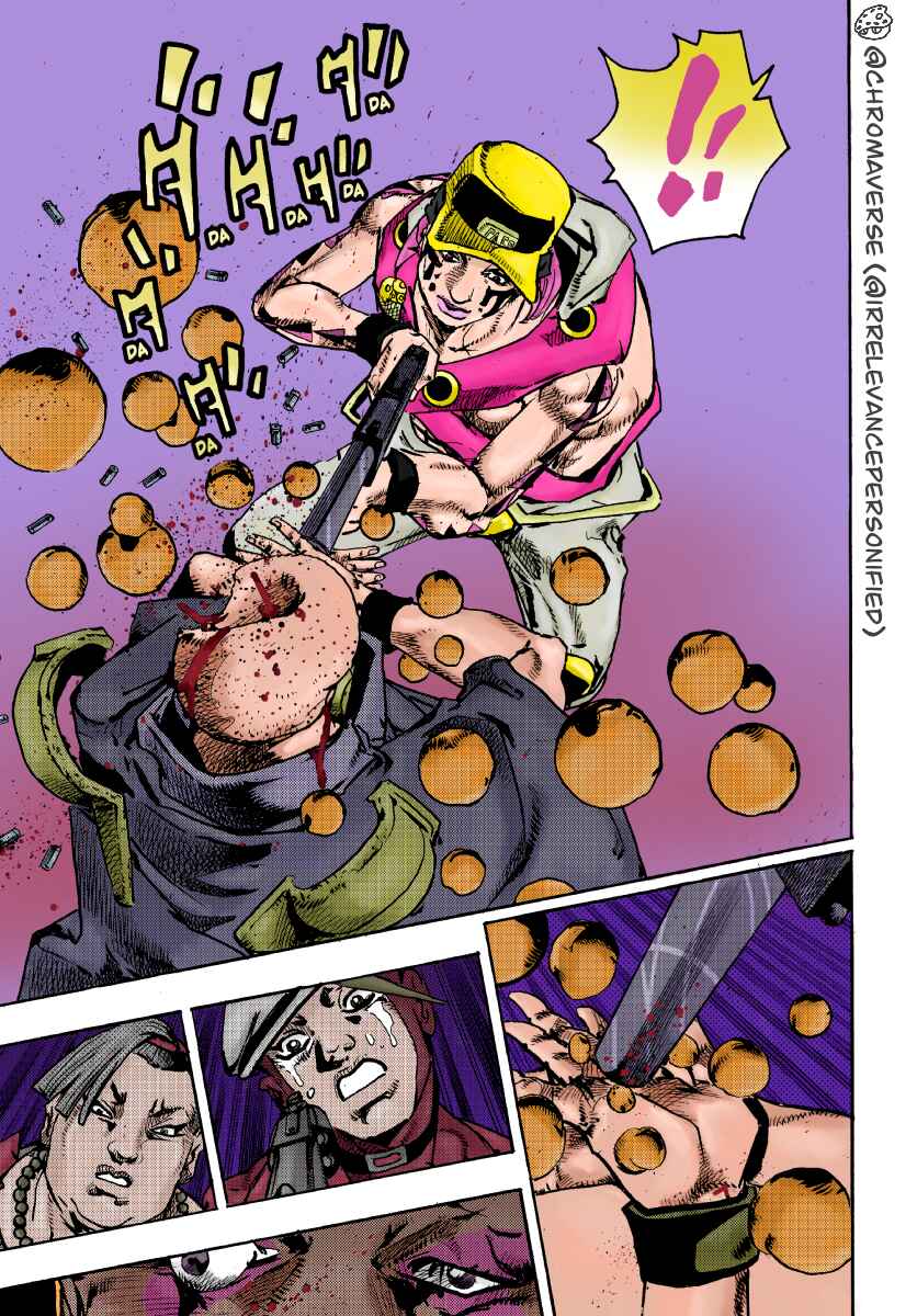 JoJo's Bizarre Adventure Part 9 - The JOJOLands (Fan-Colored) Chapter 26 - Page 27
