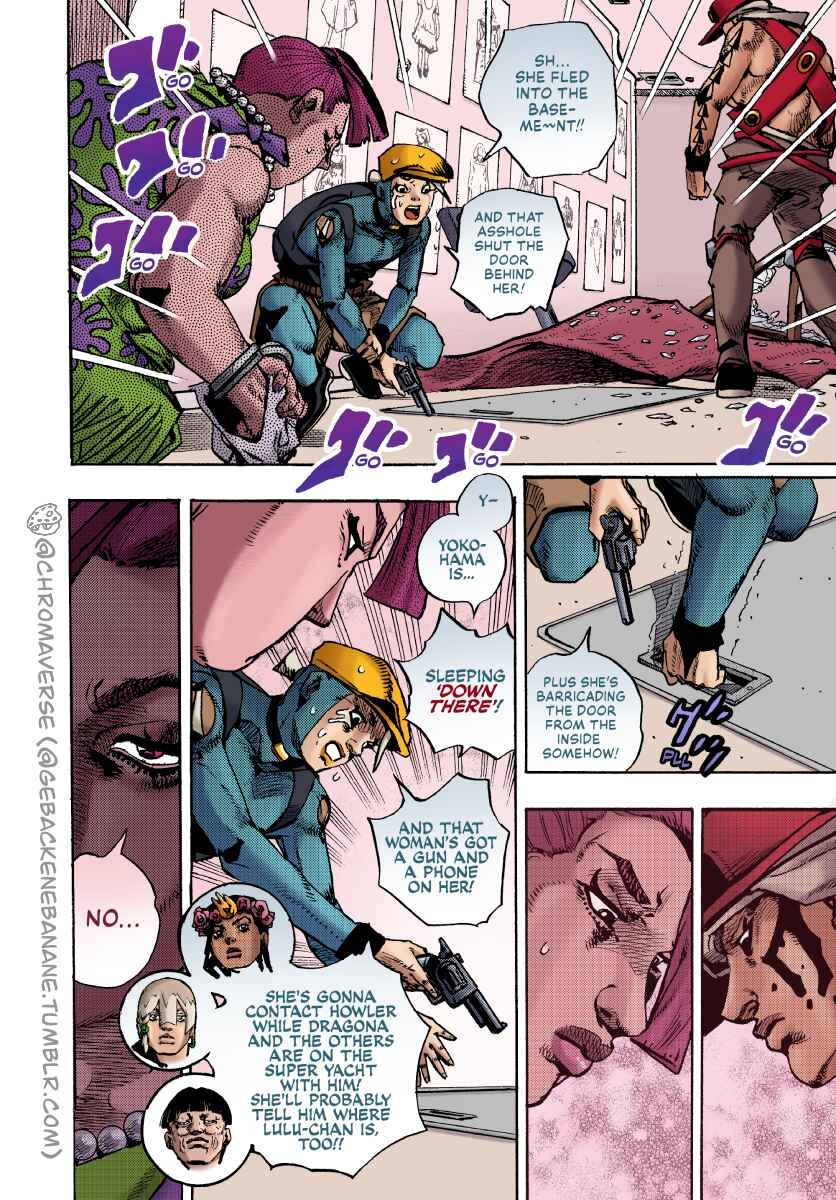 JoJo's Bizarre Adventure Part 9 - The JOJOLands (Fan-Colored) Chapter 26 - Page 8