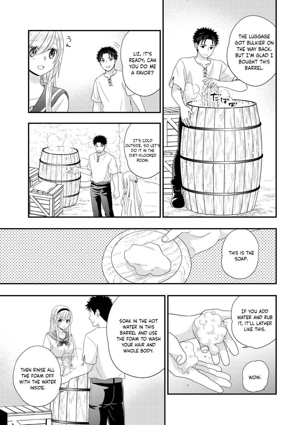 Isekai ni Kita Mitai dakedo Dou Sureba Yoi no Darou: Shachiku SE no My Pace Boukenki Chapter 34 - Page 6