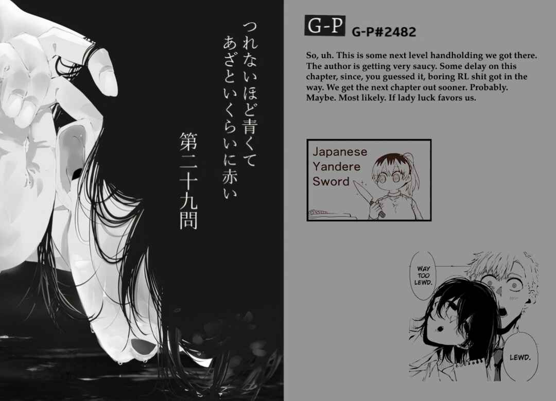 Tsurenai Hodo Aokute Azatoi Kurai ni Akai Chapter 8 - Page 22
