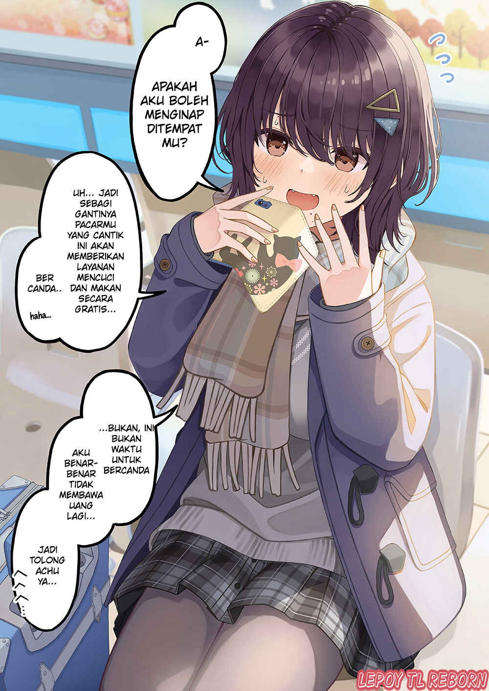Enkyori Kanojo ga Ai ni Kita. Chapter 2 - Page 2