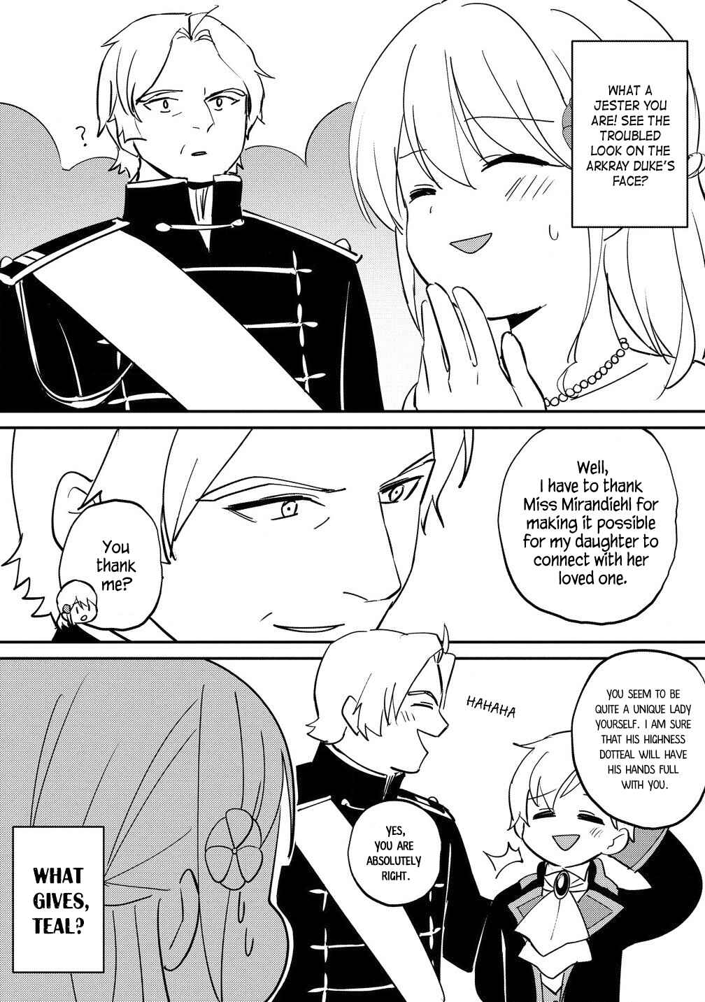 Koushaku Reijou ni Tensei shiteshimatta node, Mental Otome na Ore wa, Zenryoku de Onnanoko wo Tanoshimimasu Chapter 22.2 - Page 3