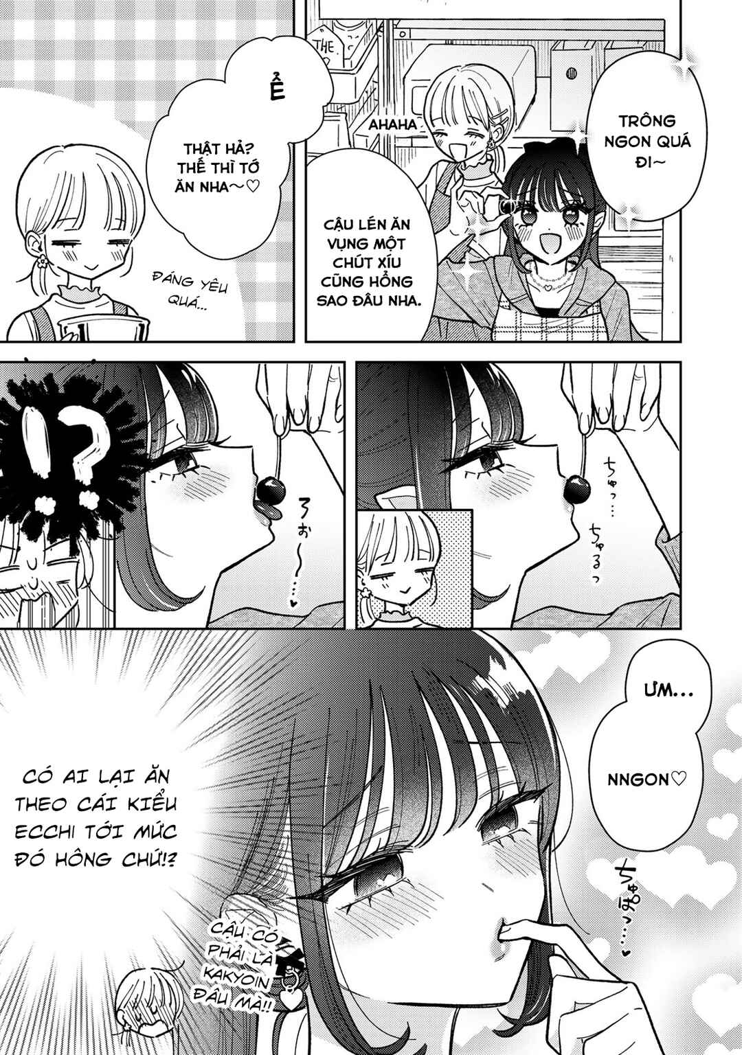 Akumade Amai Watashi no Kanojo Chapter 3 - Page 9