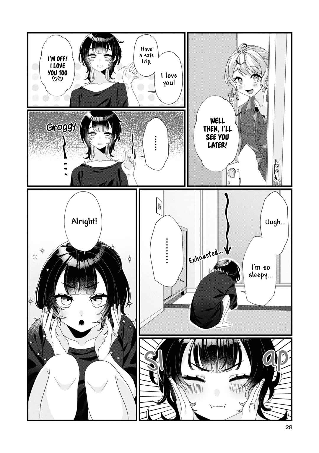 Koharu to Minato: Watashi no Partner wa Onnanoko Chapter 3 - Page 2