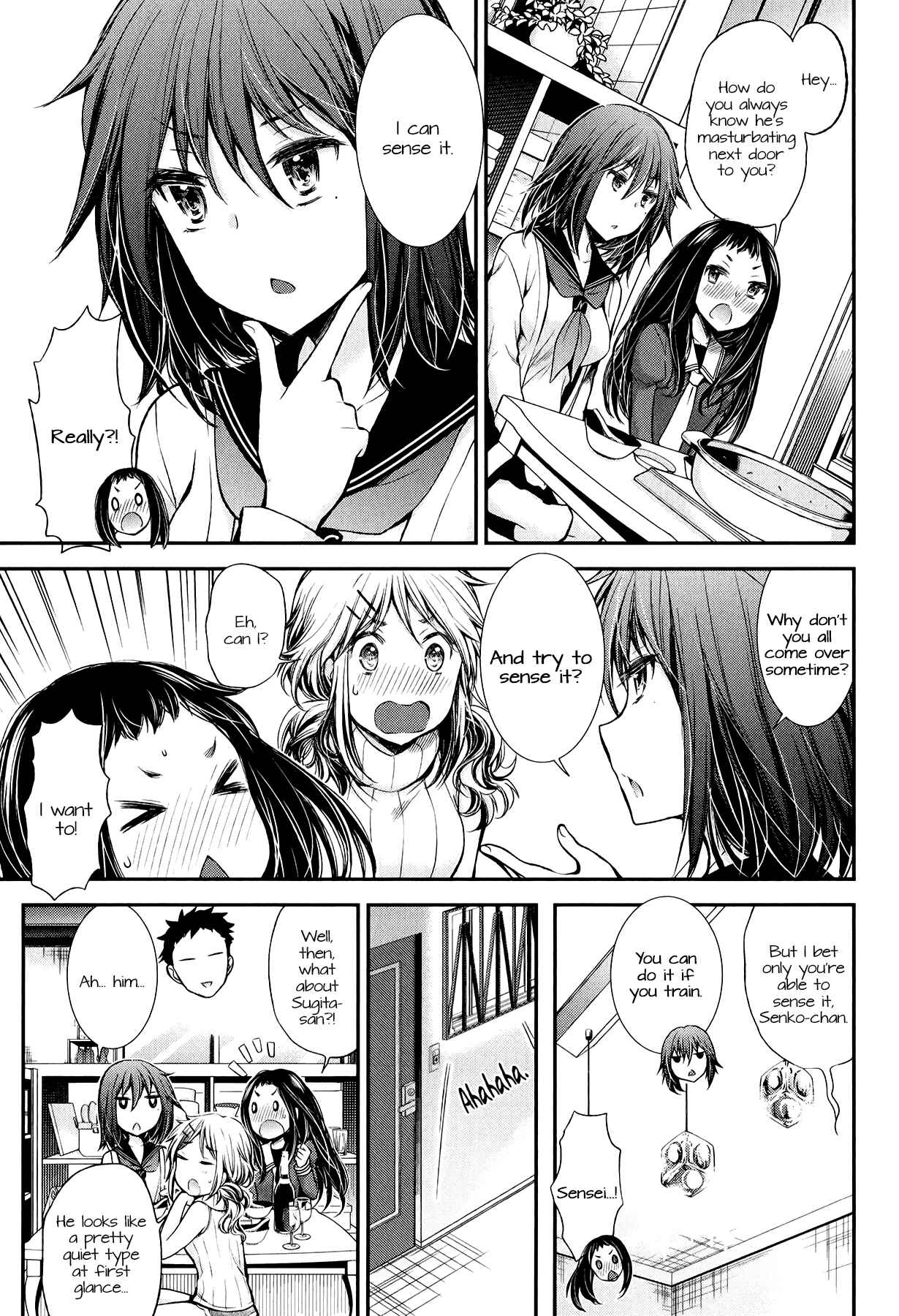Henjo ~Hen na Joshi Kousei Amaguri Senko~ Chapter 28 - Page 17