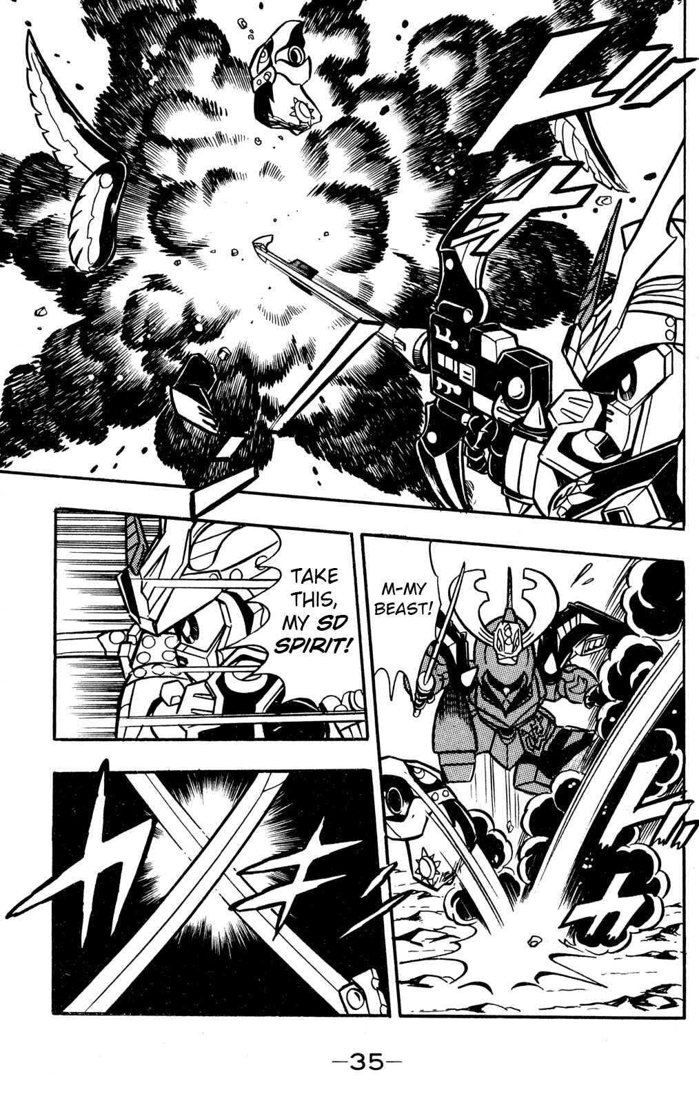 Hyper Warrior Gundam Boy Chapter 50 - Page 35