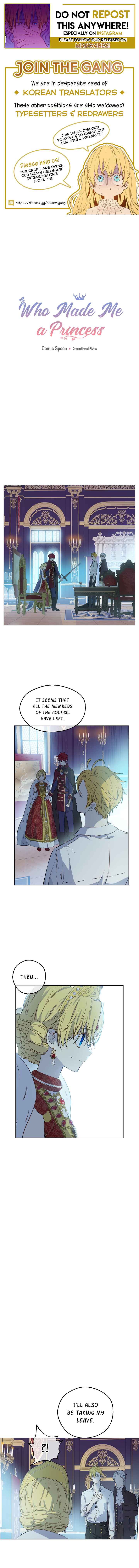 Who Made Me a Princess Chapter 89 - Page 1