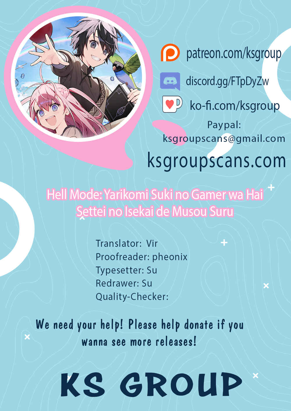 Hell Mode: Yarikomi Suki no Gamer wa Haisettei no Isekai de Musou Suru—Hajimari no Shoukanshi Chapter 22 - Page 1