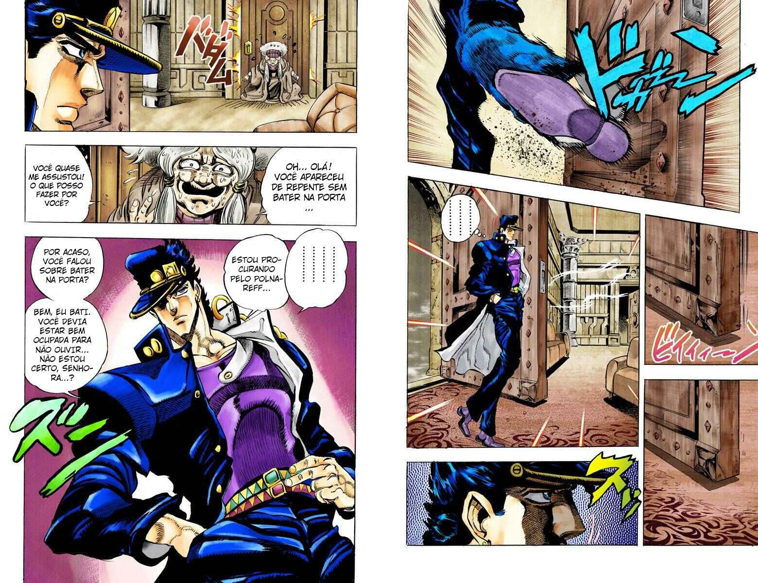 JoJo no Kimyou na Bouken: Part 3 - Stardust Crusaders Color-ban Chapter 45 - Page 10