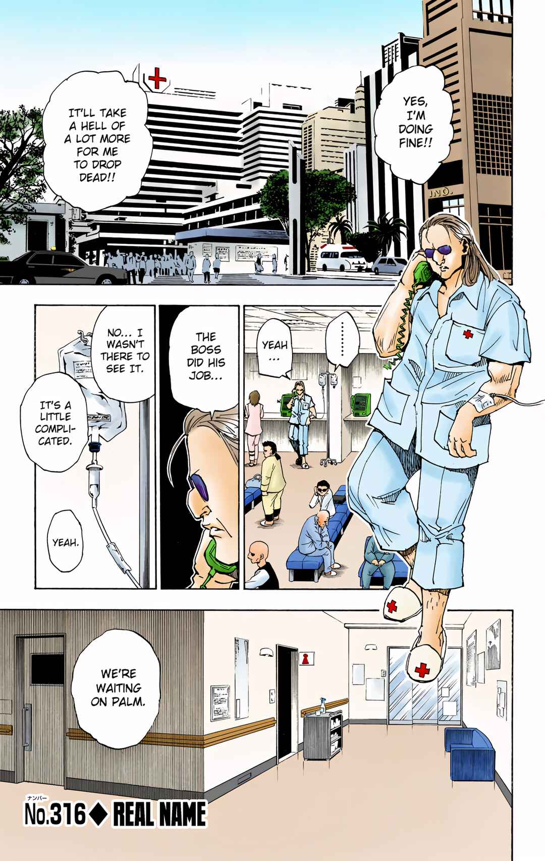 Hunter x Hunter (Official Colored) Chapter 316 - Page 1