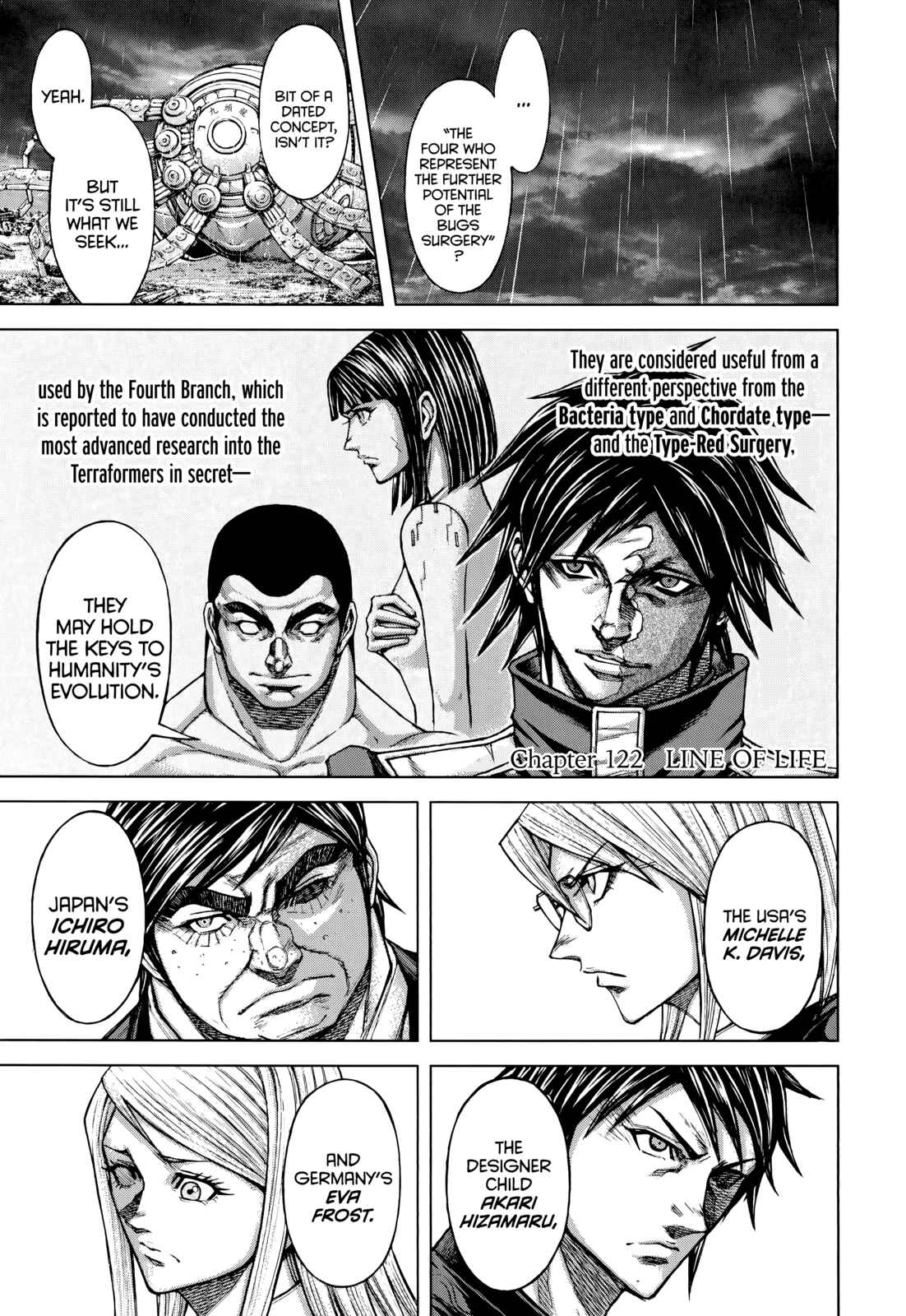 Terra Formars Chapter 122 - Page 1