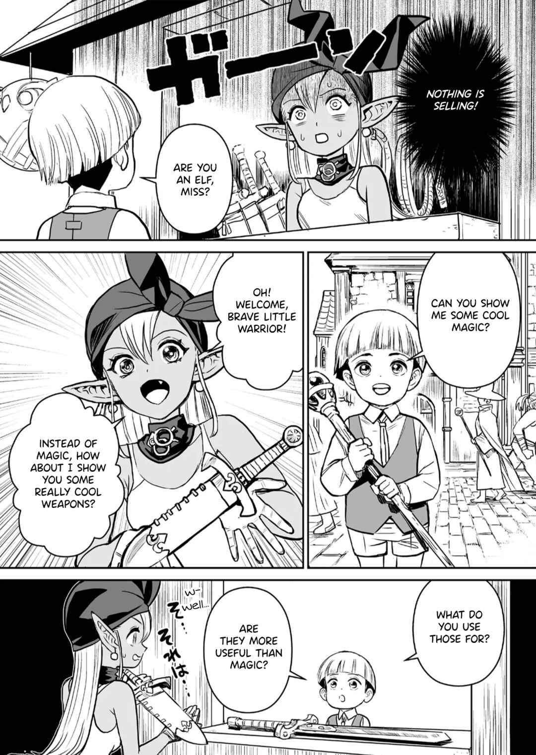 Abandoned: Tsuyosugite Buki ga Kowareru Yuusha to Buki Shokunin no Elf Chapter 1 - Page 14