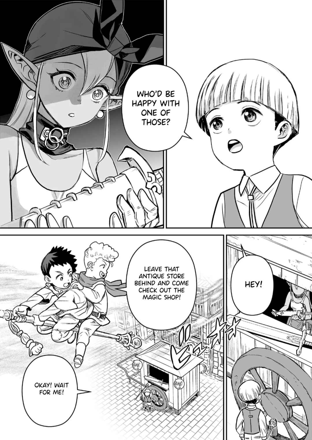 Abandoned: Tsuyosugite Buki ga Kowareru Yuusha to Buki Shokunin no Elf Chapter 1 - Page 15