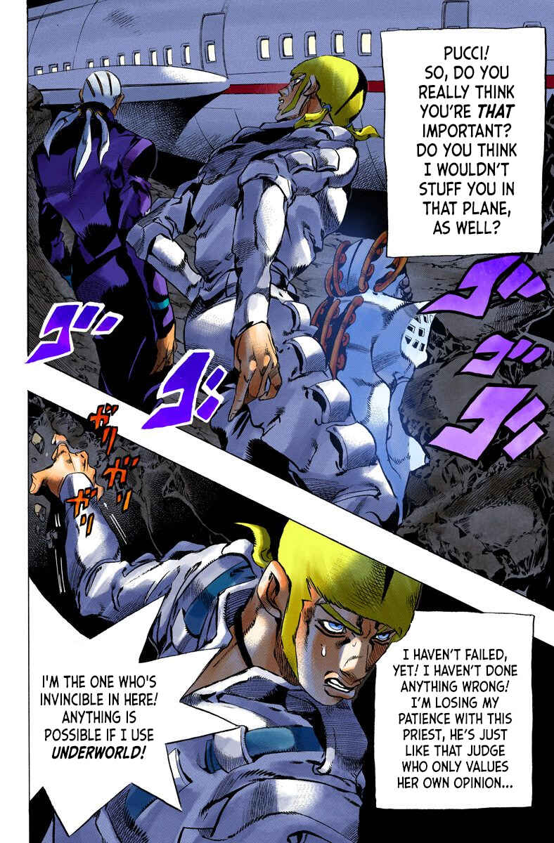 JoJo no Kimyou na Bouken: Part 6 - Stone Ocean Color-ban Chapter 122 - Page 8