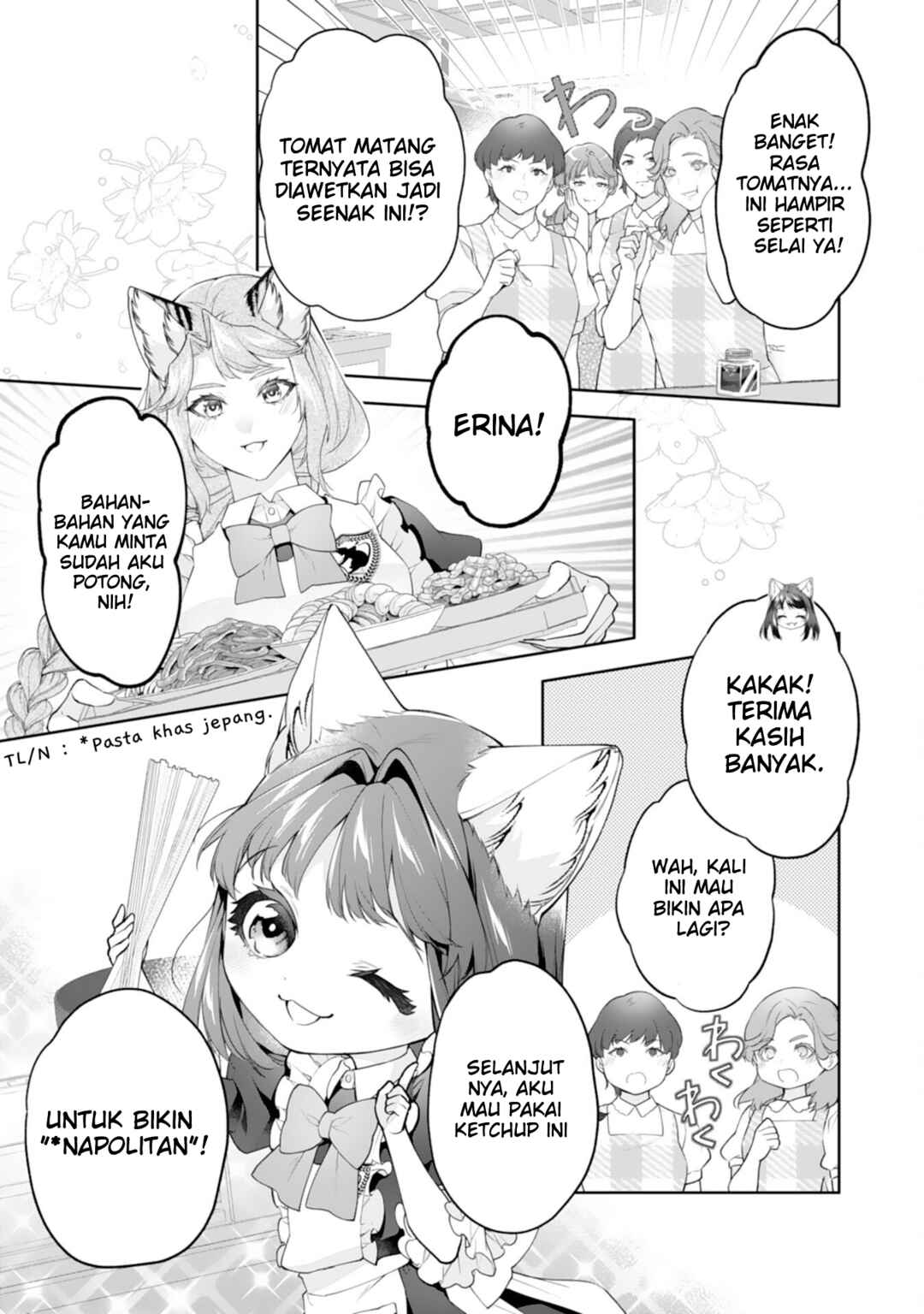 Neko Neko Youjo no Aijou Gohan ~Isekai de Mofumofu-tachi ni Ryouri wo Tsukurimasu!~ Chapter 15 - Page 12