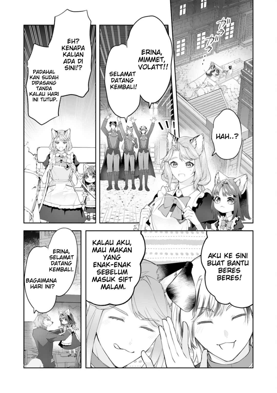 Neko Neko Youjo no Aijou Gohan ~Isekai de Mofumofu-tachi ni Ryouri wo Tsukurimasu!~ Chapter 15 - Page 19