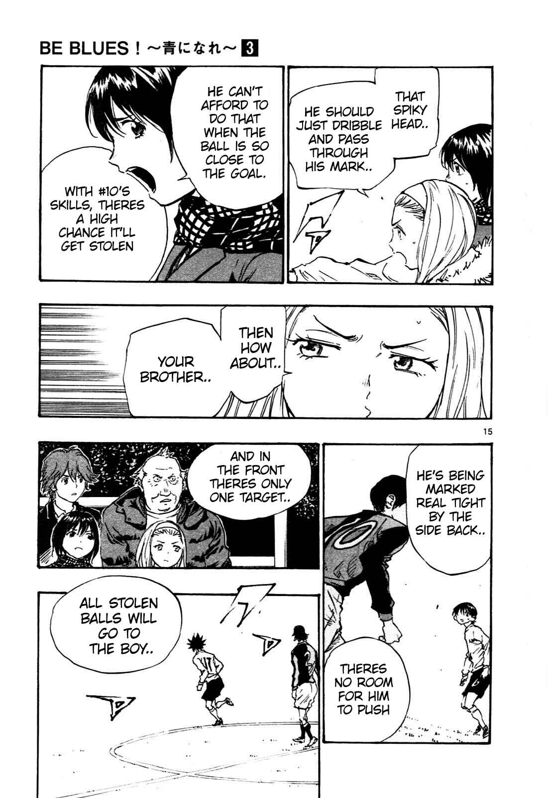 BE BLUES ~Ao ni Nare~ Chapter 27 - Page 14