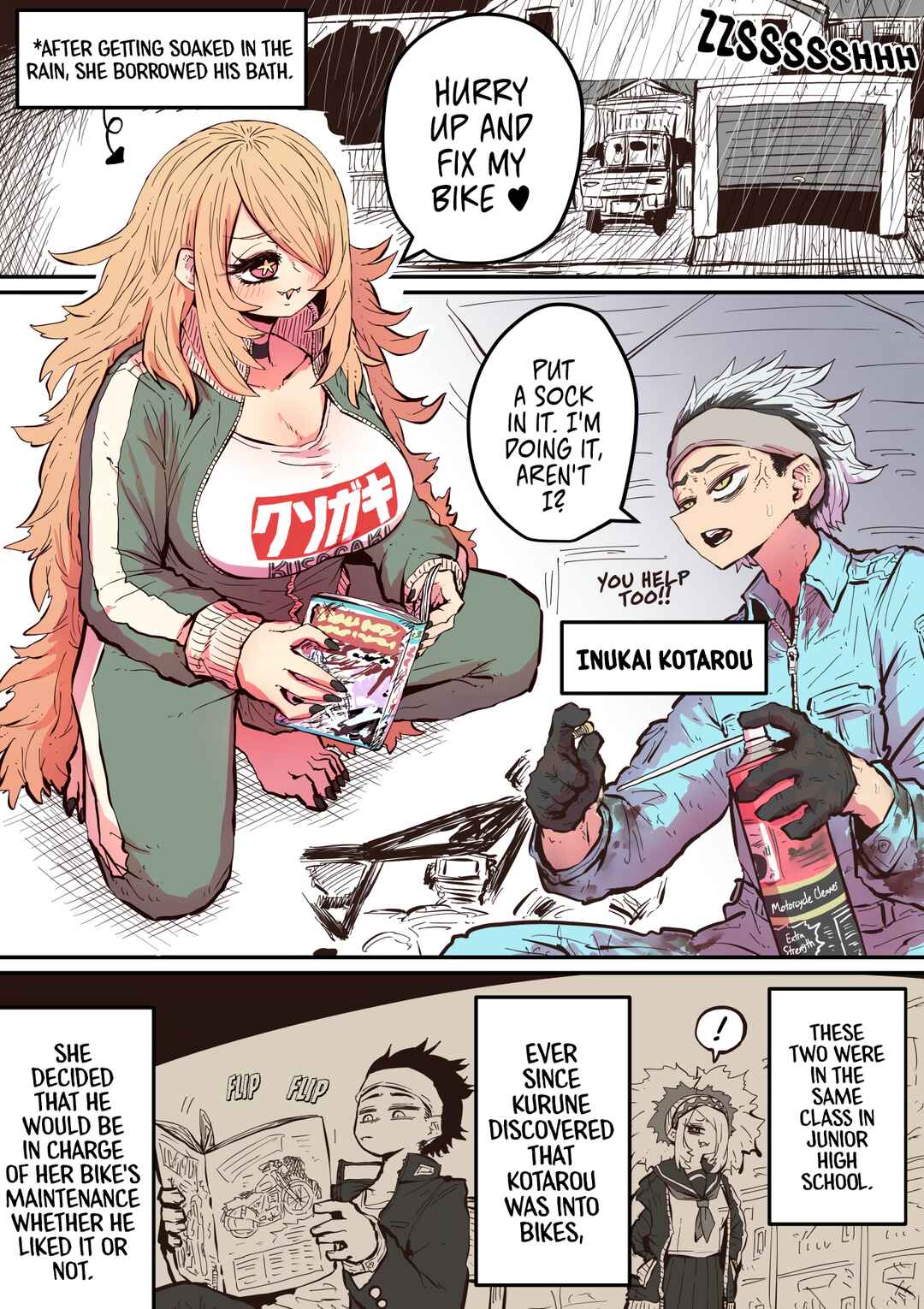 Being Targeted by Hyena-chan Chapter 29 - Page 1