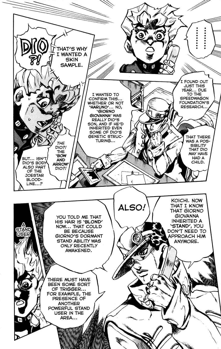 JoJo no Kimyou na Bouken: Part 5 - Ougon no Kaze Chapter 4 - Page 6
