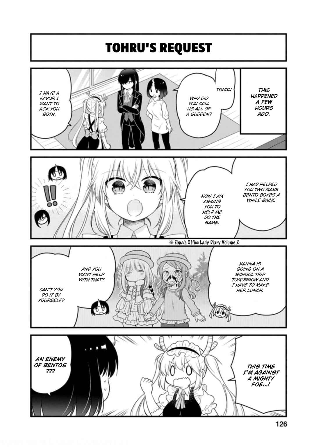 Kobayashi-san Chi no Maid Dragon - Elma OL Nikki Chapter 45 - Page 2