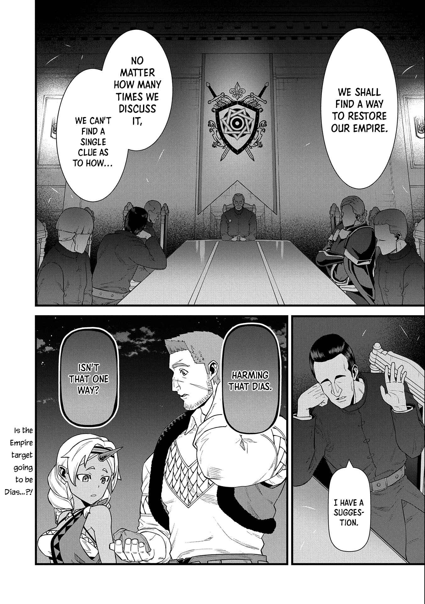 Ryoumin 0-nin Start no Henkyou Ryoushusama ~Ao no Dias to Soukaku no Otome~ Chapter 29 - Page 34