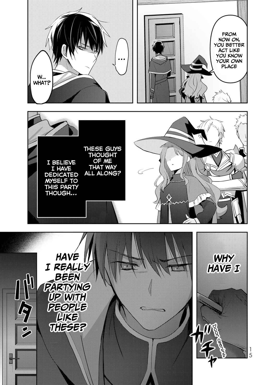 Yuusha Party o Oidasareta Kiyoubinbou: Party Jijou de Fuyojutsushi o Yatteita Kenshi, Bannou e to Itaru Chapter 1 - Page 13