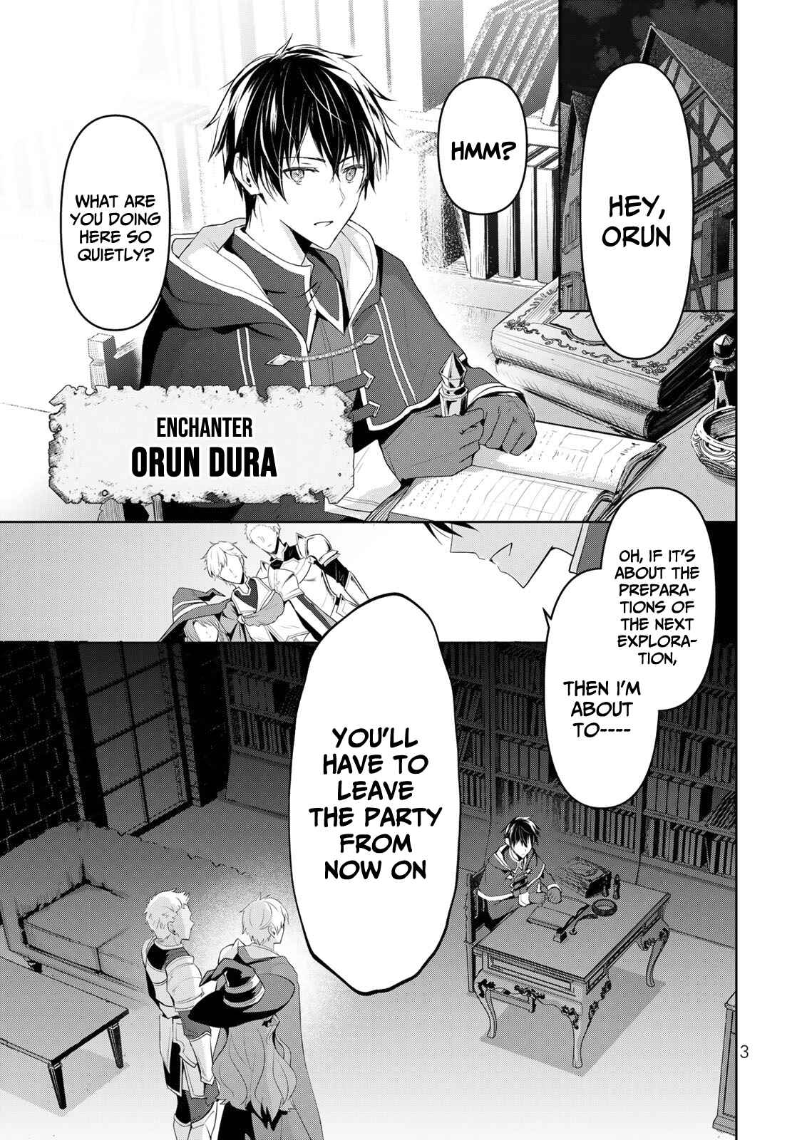 Yuusha Party o Oidasareta Kiyoubinbou: Party Jijou de Fuyojutsushi o Yatteita Kenshi, Bannou e to Itaru Chapter 1 - Page 2