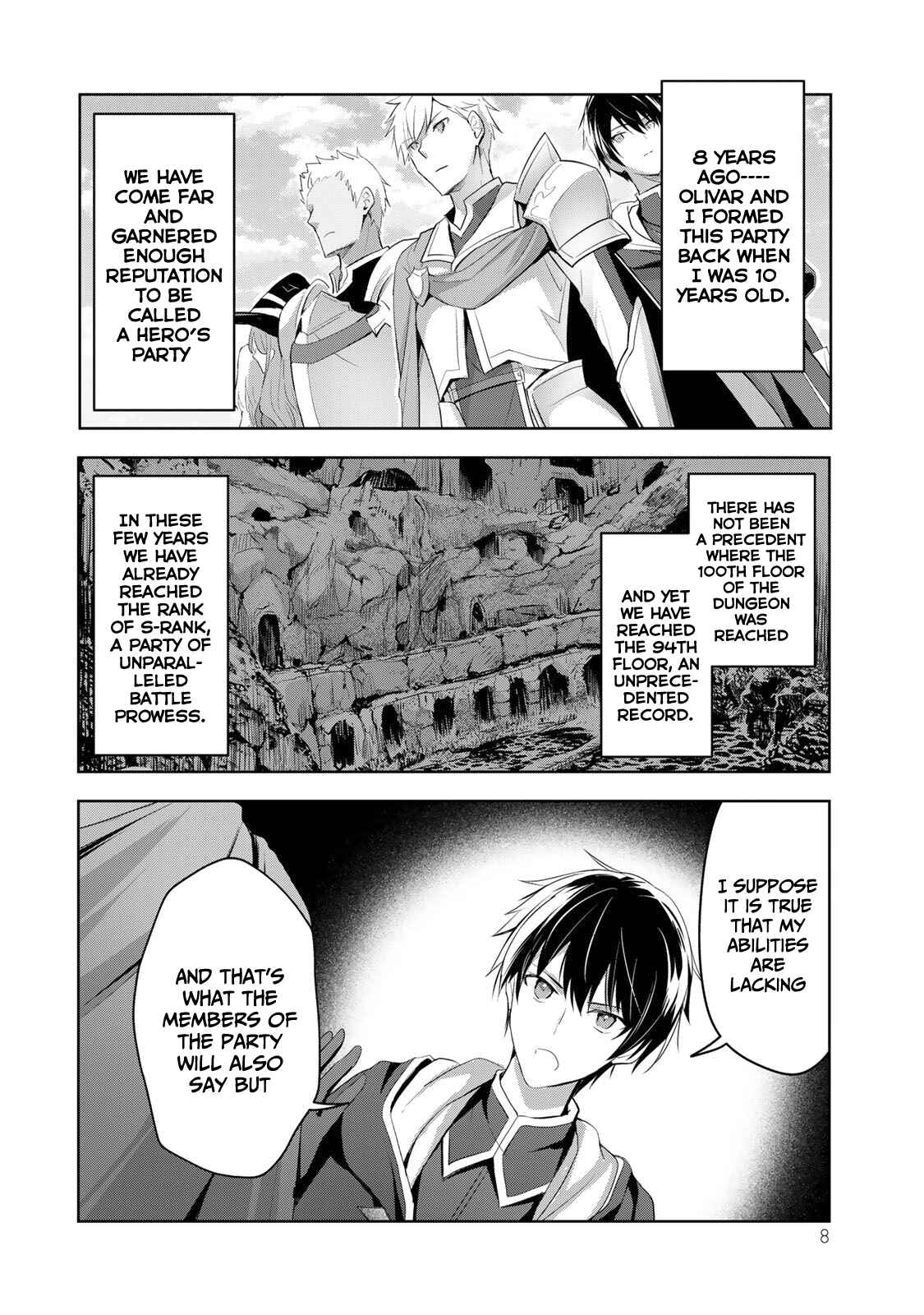 Yuusha Party o Oidasareta Kiyoubinbou: Party Jijou de Fuyojutsushi o Yatteita Kenshi, Bannou e to Itaru Chapter 1 - Page 6