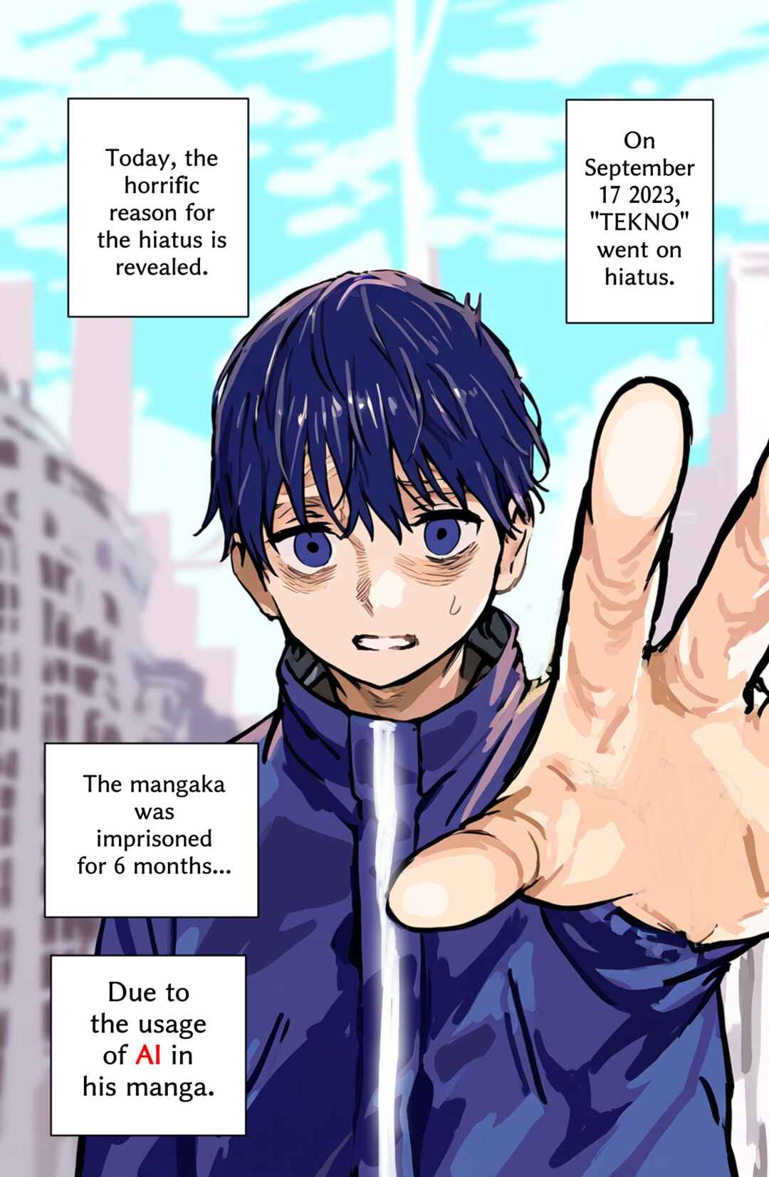 TEKNO: Sci-Fi Shonen Manga! Chapter 35.5 - Page 1