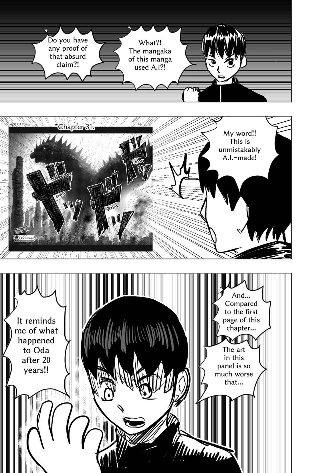 TEKNO: Sci-Fi Shonen Manga! Chapter 35.5 - Page 3