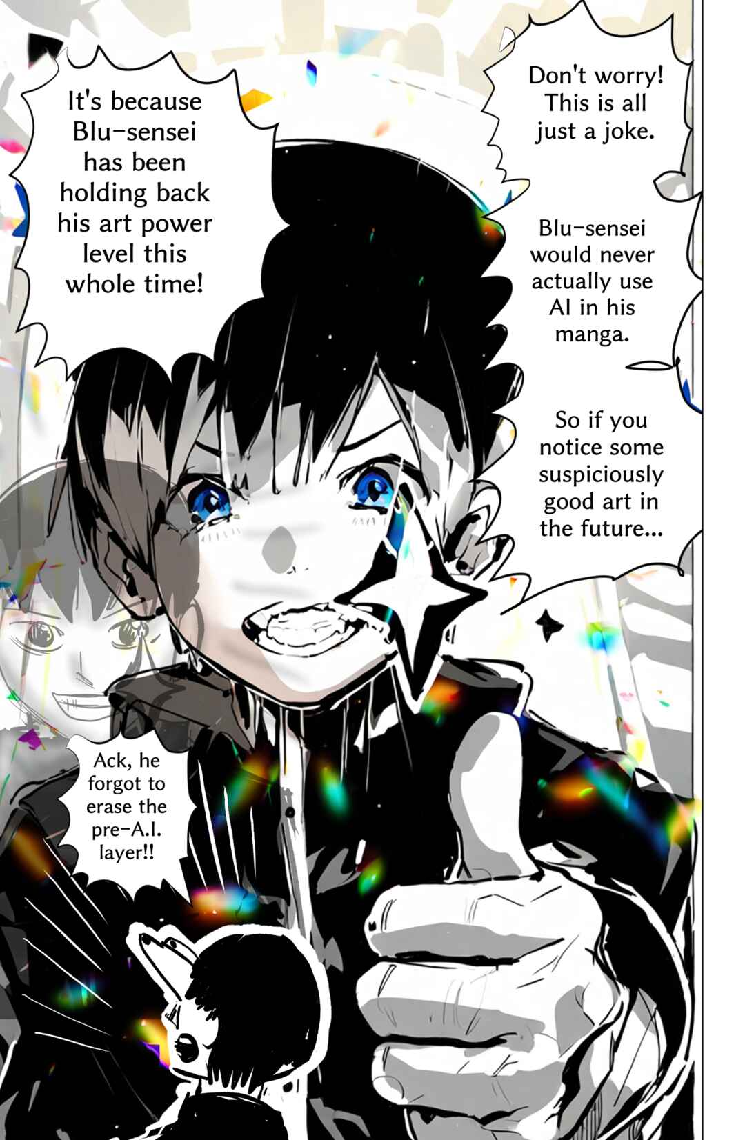 TEKNO: Sci-Fi Shonen Manga! Chapter 35.5 - Page 5