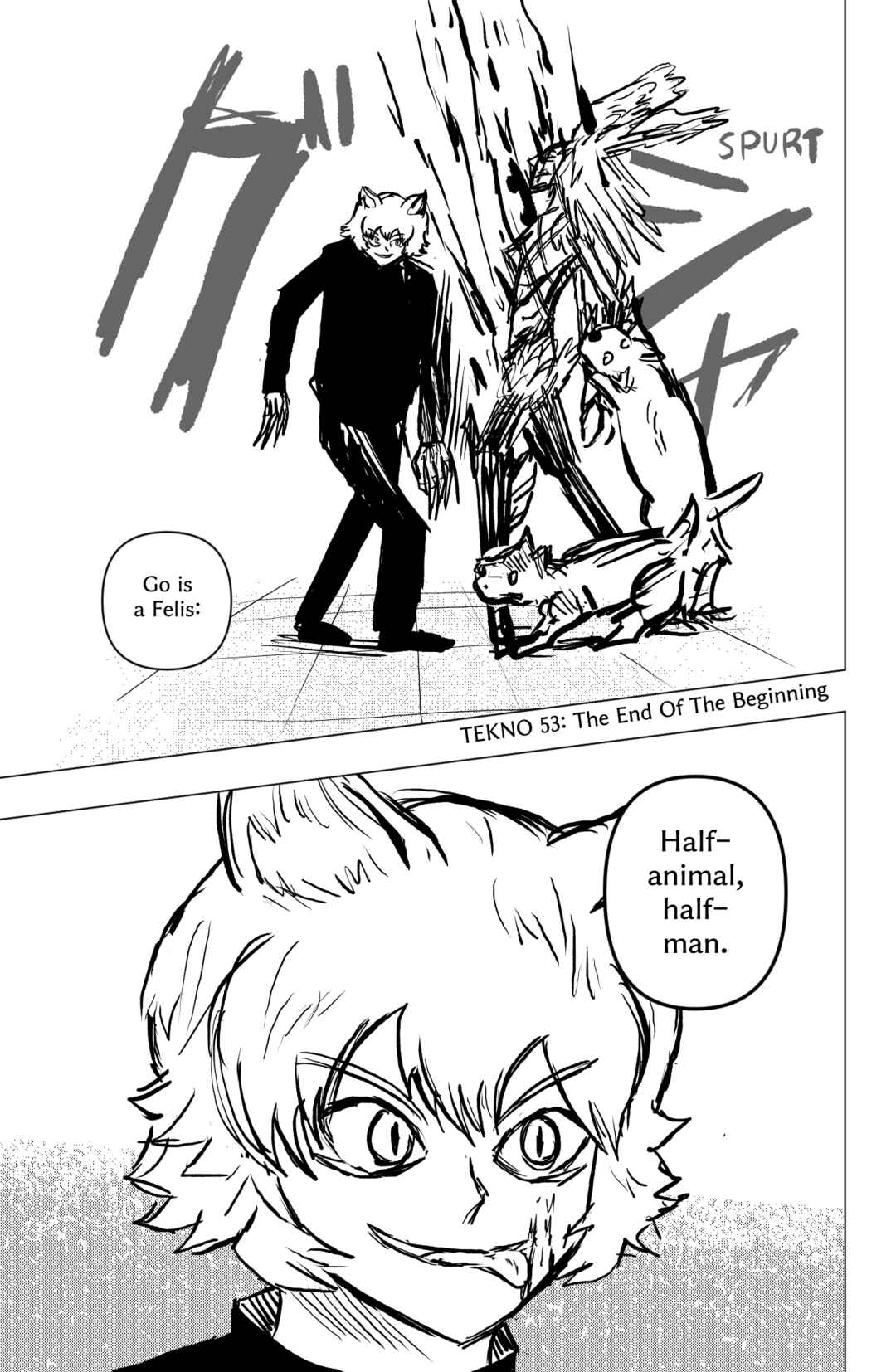 TEKNO: Sci-Fi Shonen Manga! Chapter 53 - Page 1