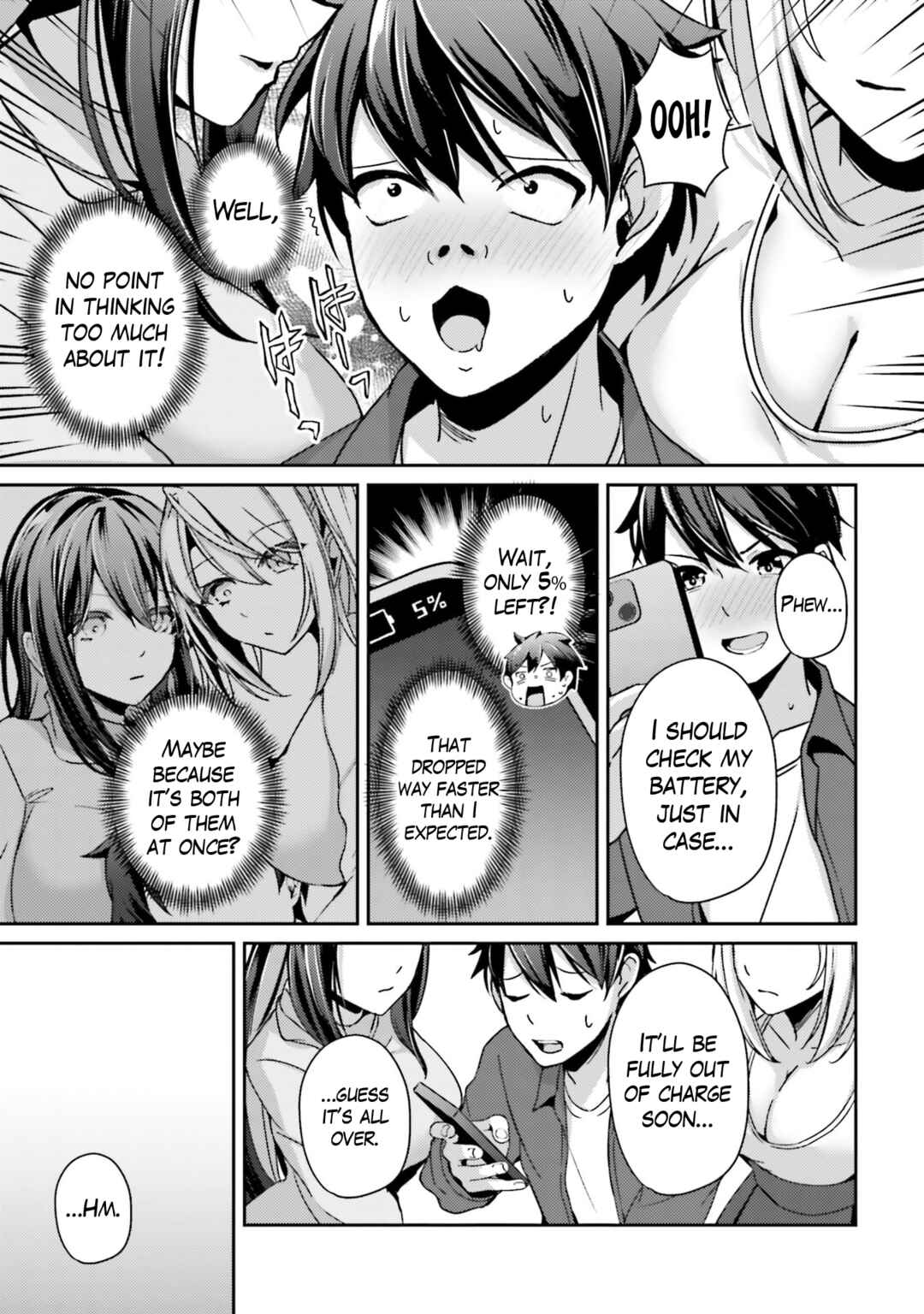 Te ni Ireta Saimin App de Yume no Harem Seikatsu o Okuritai Chapter 9.1 - Page 12