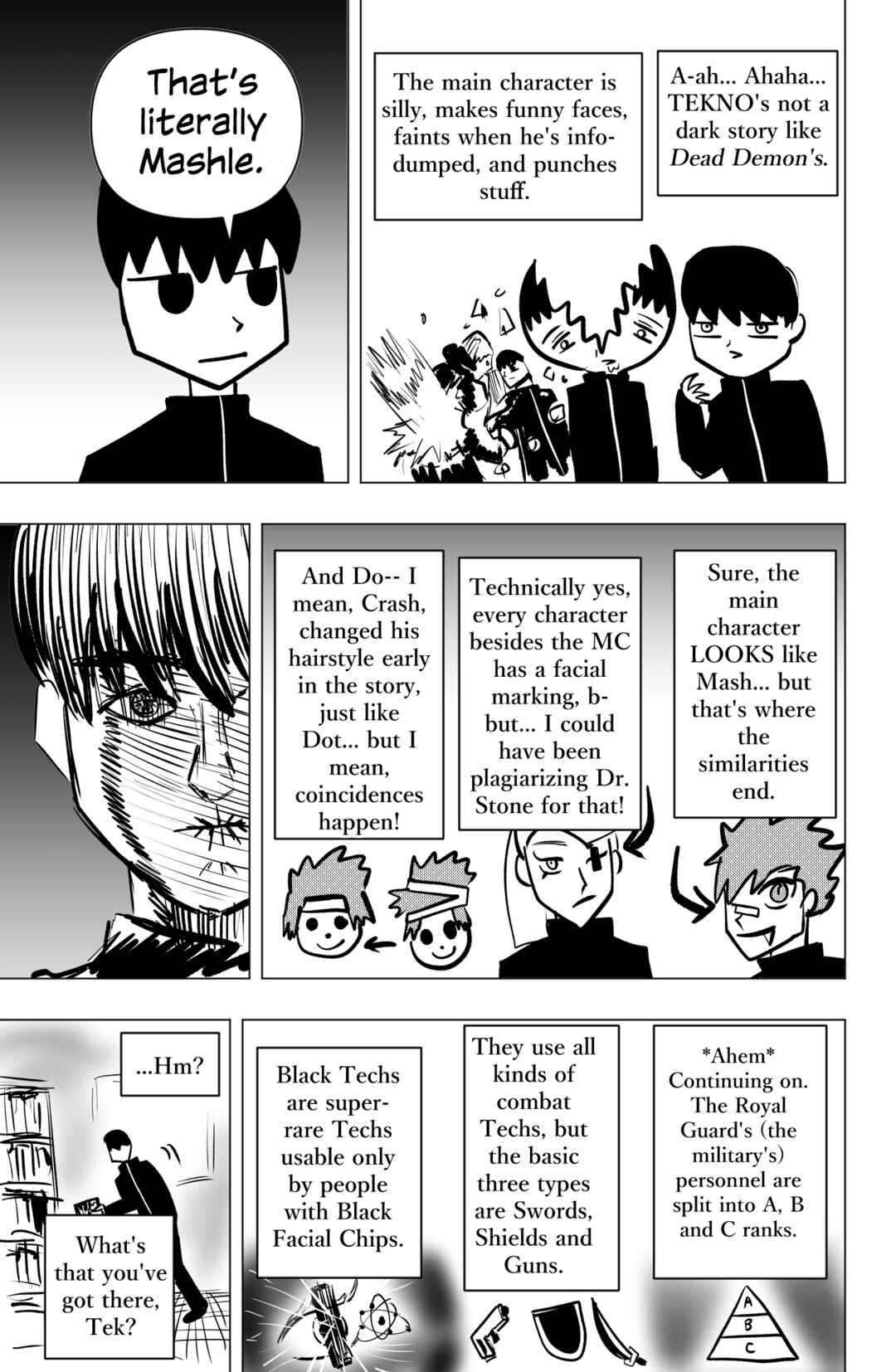 TEKNO: Sci-Fi Shonen Manga! Chapter 24.8 - Page 3
