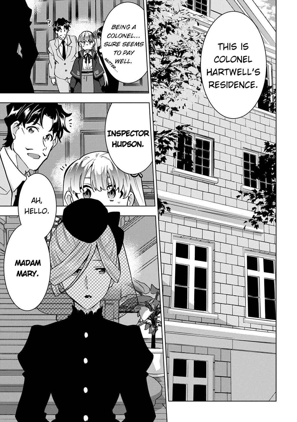 Tantei Reijou Julia Moriarty ~Seibetsu mo Mibun mo Kawarimashita ga, Tenseisaki demo Tanteigyou Saikai Shimasu~ Chapter 2 - Page 1