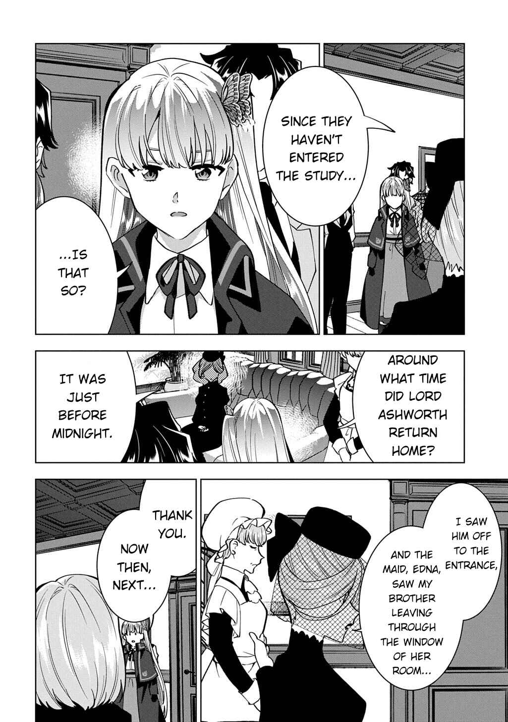 Tantei Reijou Julia Moriarty ~Seibetsu mo Mibun mo Kawarimashita ga, Tenseisaki demo Tanteigyou Saikai Shimasu~ Chapter 2 - Page 17