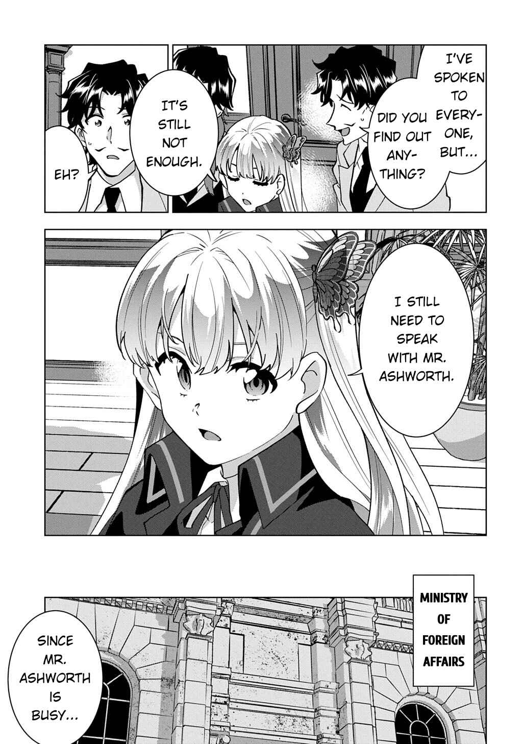 Tantei Reijou Julia Moriarty ~Seibetsu mo Mibun mo Kawarimashita ga, Tenseisaki demo Tanteigyou Saikai Shimasu~ Chapter 2 - Page 22