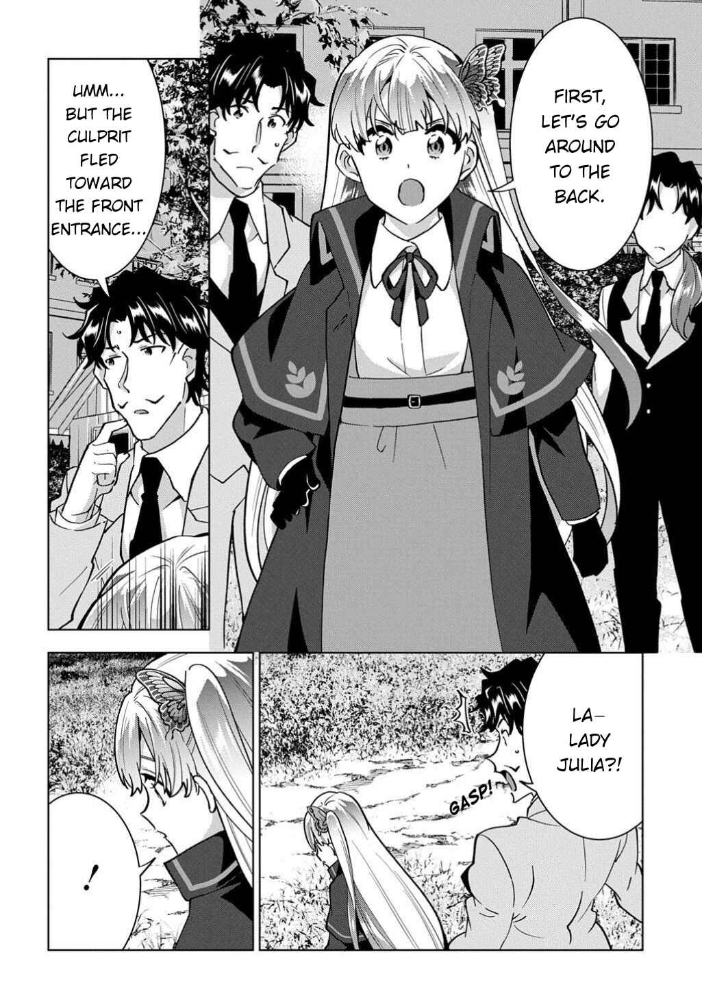 Tantei Reijou Julia Moriarty ~Seibetsu mo Mibun mo Kawarimashita ga, Tenseisaki demo Tanteigyou Saikai Shimasu~ Chapter 2 - Page 29