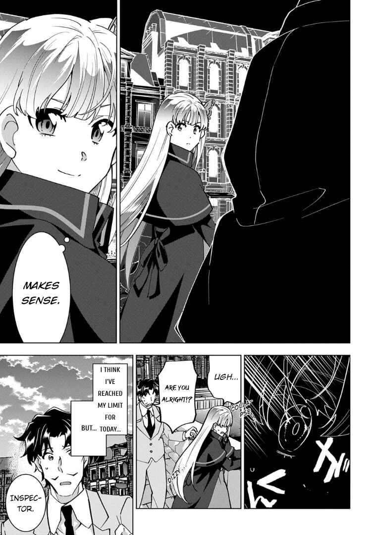 Tantei Reijou Julia Moriarty ~Seibetsu mo Mibun mo Kawarimashita ga, Tenseisaki demo Tanteigyou Saikai Shimasu~ Chapter 2 - Page 34