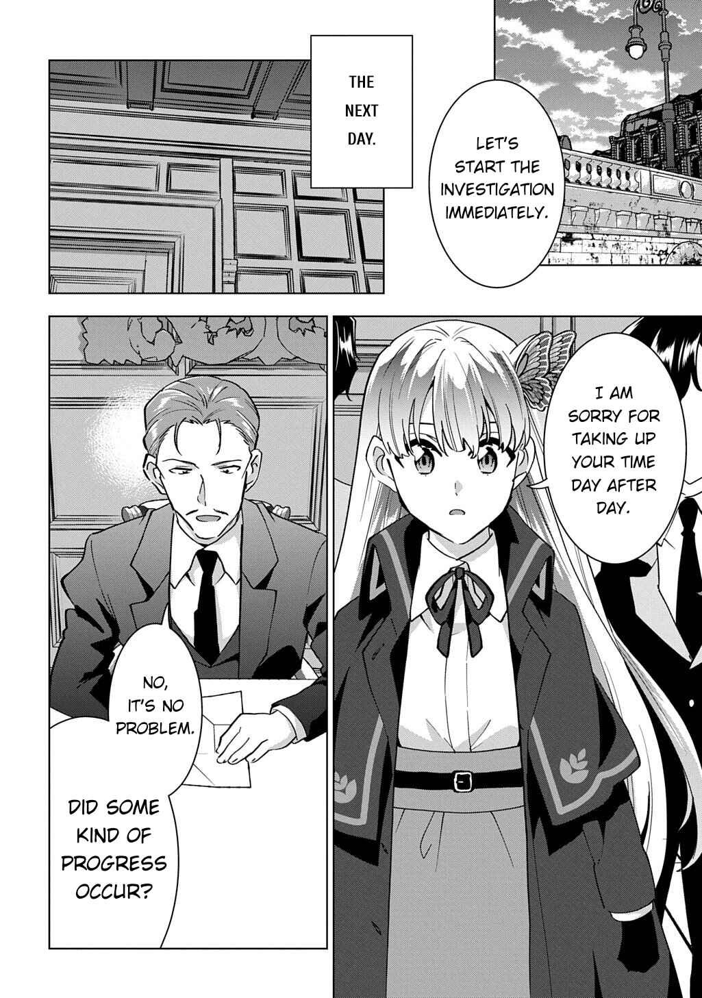 Tantei Reijou Julia Moriarty ~Seibetsu mo Mibun mo Kawarimashita ga, Tenseisaki demo Tanteigyou Saikai Shimasu~ Chapter 2 - Page 37
